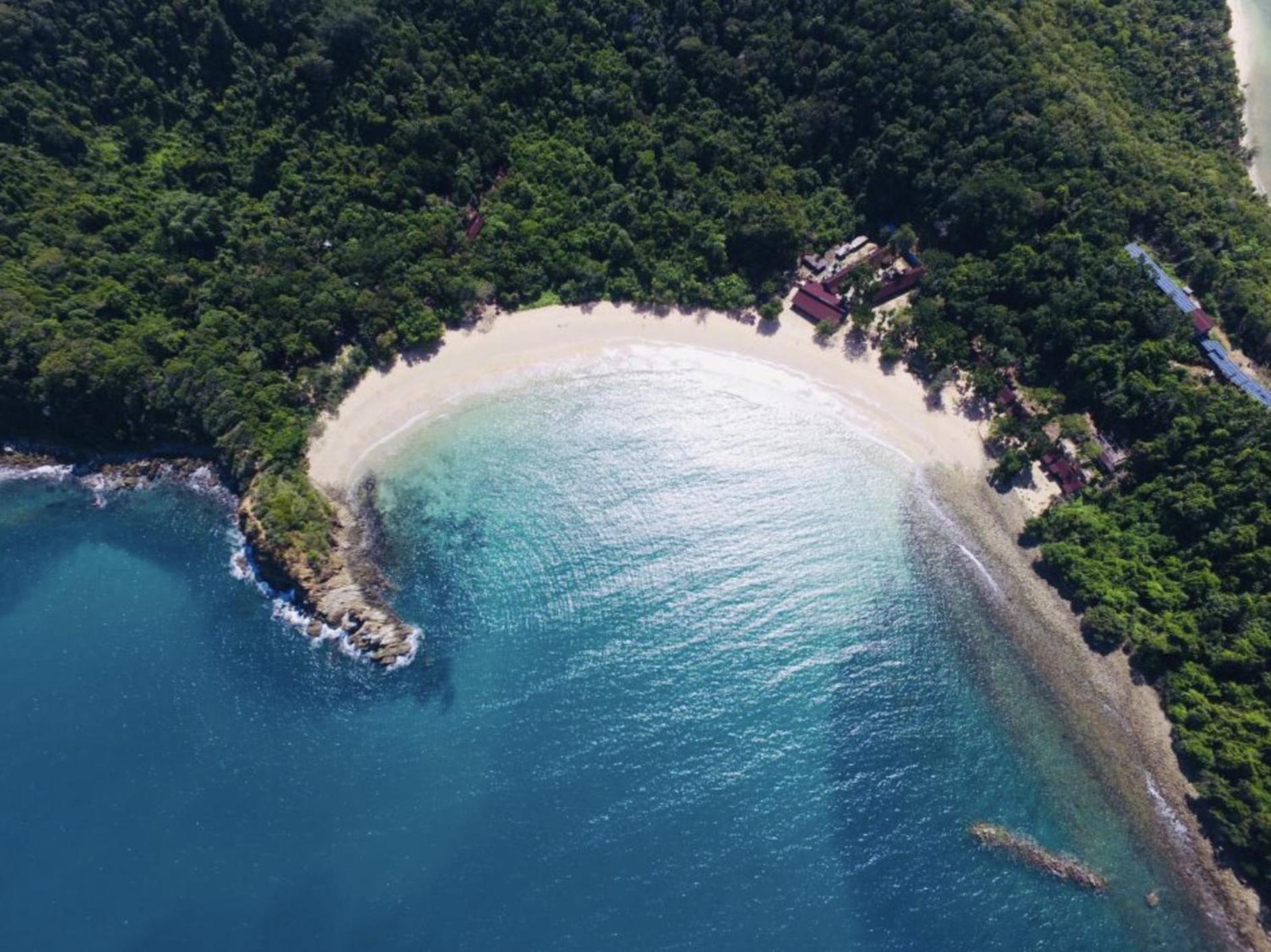 Dolphin Bay Island Resort Kota Belud Exterior foto